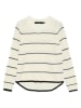 Vero Moda Pullover  in Creme/ Schwarz