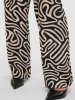 Vero Moda Hose in Schwarz/ Beige