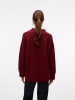 Vero Moda Sweter w kolorze bordowym