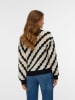Vero Moda Pullover in Schwarz/ Beige