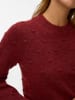 Vero Moda Sweter w kolorze bordowym