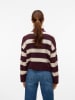 Vero Moda Pullover in Bordeaux/ Creme