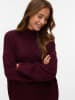 Vero Moda Sweter w kolorze bordowym