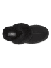 UGG Pantoffels met lamsvacht "Disquette" zwart