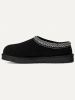 UGG Leder-Hausschuhe "Tasman II" in Schwarz
