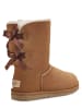 UGG Leder-Winterstiefel "Baily Bow II" in Braun