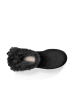 UGG Lammfell-Boots "Mini Baily Bow" in Schwarz