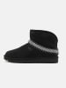 UGG Skórzane botki "Crescent" w kolorze czarnym