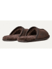 UGG Leren pantoffels "Scuff" bruin