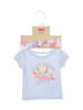 Levi's Kids 2-delige set: shirt en hoofdband lichtblauw