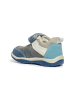 Primigi Leder-Sneakers "Kins" in Grau/ Blau