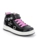 Primigi Leder-Sneakers in Schwarz/ Rosa