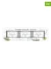 Yankee Candle Świece zapachowe (3 szt.) "Clean Cotton" - 3 x 37 g
