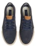 Pepe Jeans FOOTWEAR Skórzane sneakersy "Ben Low" w kolorze granatowym