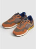 Pepe Jeans FOOTWEAR Sneakersy "London Brick" w kolorze granatowo-jasnobrązowym
