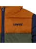 Levi's Kids Winterjacke in Dunkelblau/ Khaki/ Hellbraun