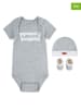 Levi's Kids 3-częściowy zestaw w kolorze szarym