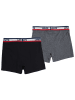 Levi's Kids Bokserki (2 pary) w kolorze szarym i czarnym