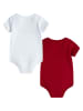 Levi's Kids 2er-Set: Bodys in Weiß/ Rot