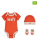 Levi's Kids 3-częściowy zestaw w kolorze pomarańczowym