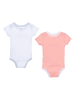 Levi's Kids Body (2 szt.) w kolorze jasnoróżowym i białym