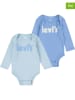 Levi's Kids Body (2 szt.) w kolorze błękitnym i niebieskim