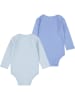 Levi's Kids 2er-Set: Bodys in Hellblau/ Blau