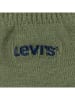 Levi's Kids 2-delige set: muts en handschoenen kaki/geel