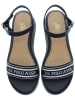 U.S. Polo Assn. Sleehaksandalen zwart