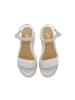 U.S. Polo Assn. Keilsandalen in Creme