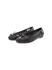 U.S. Polo Assn. Leder-Ballerinas in Schwarz