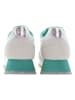 U.S. Polo Sneakers wit/turquoise