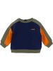 Levi's Kids Sweatshirt donkerblauw/oranje/kaki