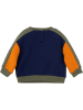 Levi's Kids Sweatshirt donkerblauw/oranje/kaki