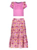 B.Nosy 2-delige outfit lichtroze/fuchsia/beige