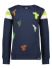 B.Nosy Sweatshirt donkerblauw/meerkleurig