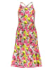 B.Nosy Kleid in Pink/ Gelb/ Creme