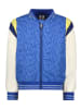 B.Nosy Sweatjacke "James" in Blau/ Weiß/ Gelb