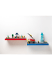 LEGO Regał ścienny w kolorze niebieskim - 38,5 x 2,5 x 15 cm