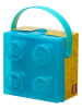 LEGO Lunchbox "Brick 4" in Hellblau - (B)16,5 x (H)11,6 x (T)17,3 cm