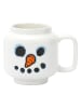 LEGO Kubek "Snowman" w kolorze biało-czarnym - 255 ml