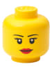 LEGO 4er-Set: Aufbewahrungsboxen "Head Mini" in Gelb