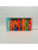 LOCOMOCEAN Lampa LED "Books" w kolorze pomarańczowym - 38 x 19 x 10,5 cm