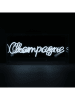 LOCOMOCEAN Led-lichtbox ''Champagne'' wit - (B)38 x (H)19 x (D)10,5 cm