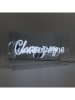 LOCOMOCEAN Led-lichtbox ''Champagne'' wit - (B)38 x (H)19 x (D)10,5 cm