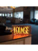 LOCOMOCEAN LED-Leuchtbox ''Lounge'' in Orange - (B)38 x (H)19 x (T)10,5 cm