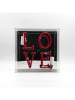 LOCOMOCEAN Led-lichtbox ''Love'' rood - (B)25 x (H)25 x (D)10,5 cm
