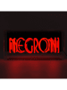 LOCOMOCEAN LED-Leuchtbox ''Negroni'' in Rot - (B)38 x (H)19 x (T)10,5 cm