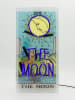 LOCOMOCEAN Lampa LED "The Moon Tarot" w kolorze niebieskim - 19 x 38 x 10,5 cm