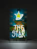 LOCOMOCEAN Lampa LED "The Star Tarot" w kolorze białym - 19 x 38 x 10,5 cm